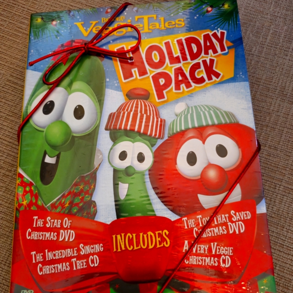 Veggie Tales Holiday Pack